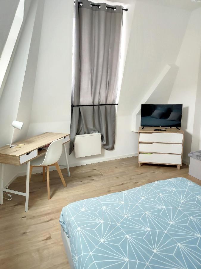 圣康坦Grand Appart Duplex 6 Pers Gare Wifi公寓 外观 照片