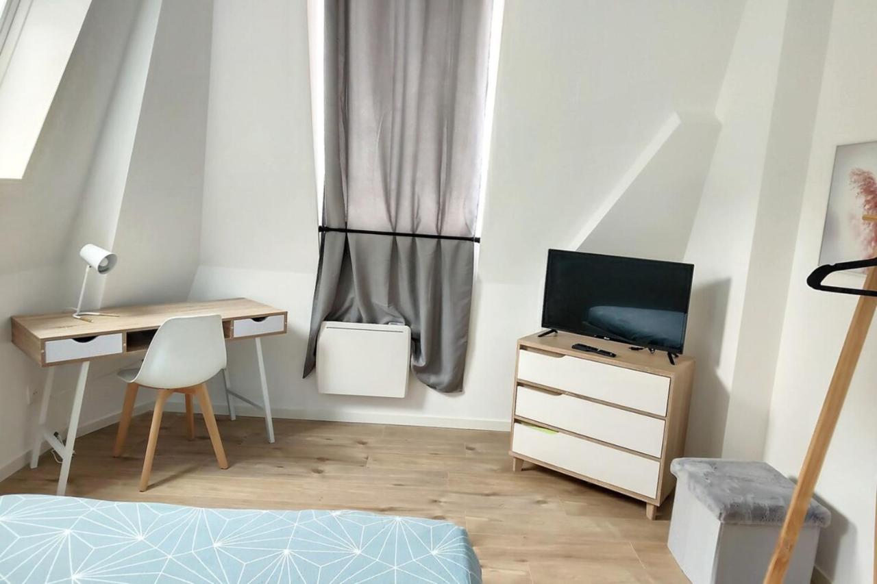 圣康坦Grand Appart Duplex 6 Pers Gare Wifi公寓 外观 照片